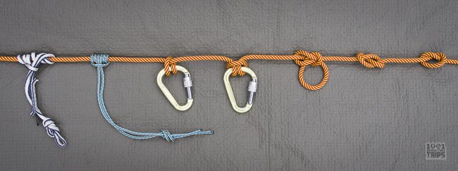 Spending a lot of time in the mountains? These are the knots you should master