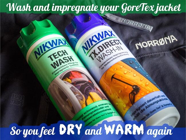 Wash and Impregnate your GoreTex Jacket so you Feel Dry and Warm Again